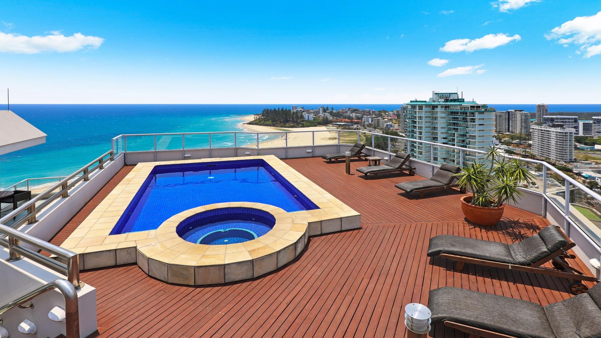Four Bedroom Oceanfront Penthouse